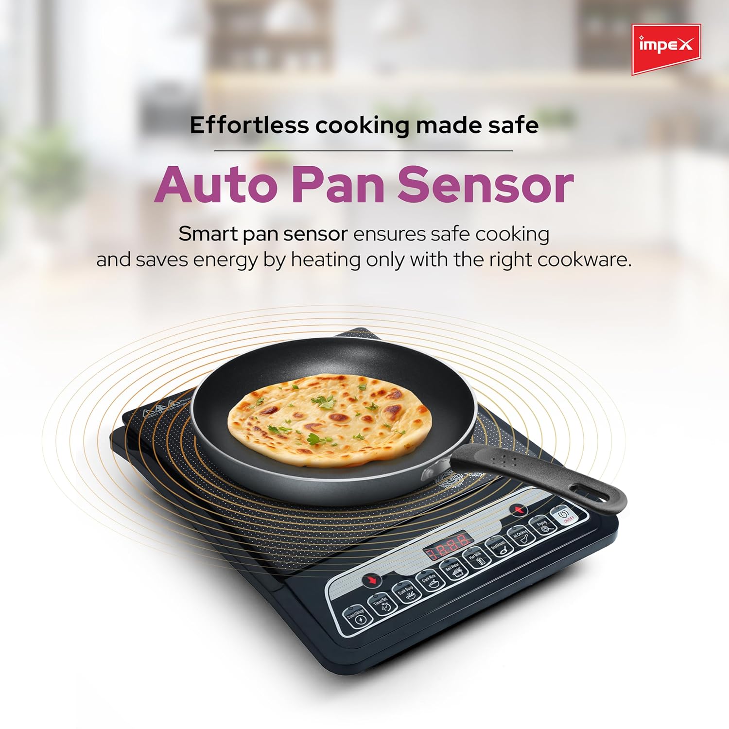Impex 1800 Watt Induction Cooktop